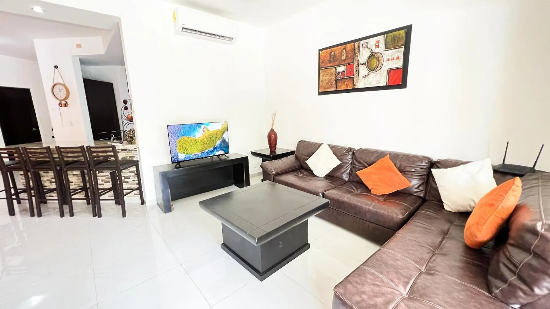 公寓 Relax, With Our Beautiful Gardens, Large Pool And Just Steps From The Beach And Lagoon 普托阿范特拉斯
